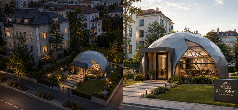 GEODOMAS Capital Brain HQ koncepcija